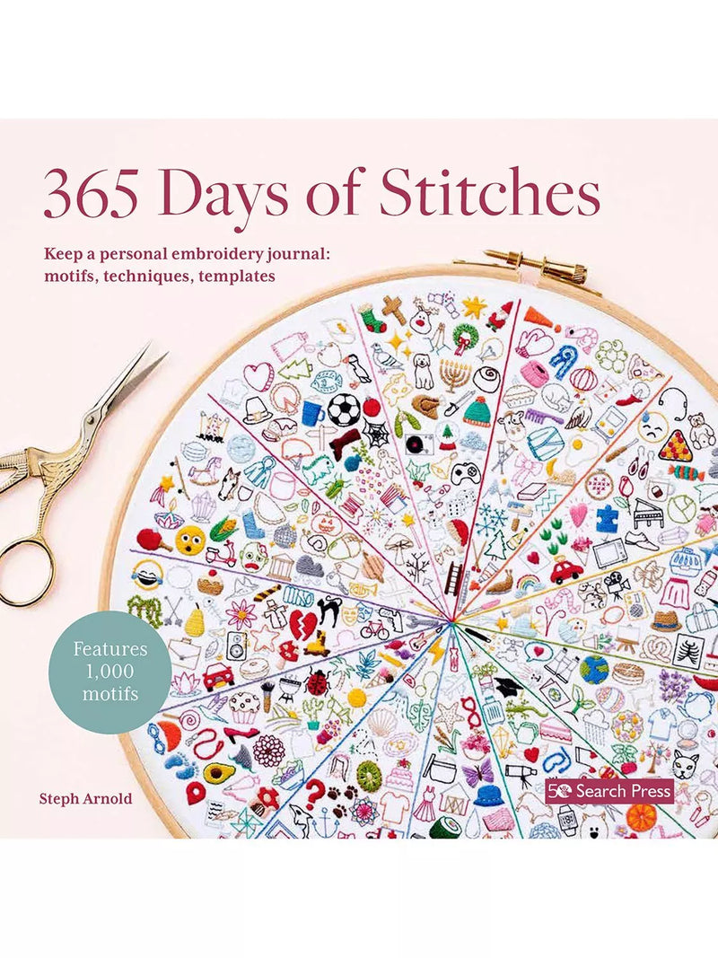 Search Press Thread Journal 365 Days of Stitches (British brand)