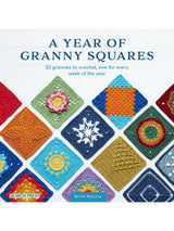 John Lewis Search Press Kylie Moleta A Year of Granny Squares Crochet Book- Buy online at McGrocer