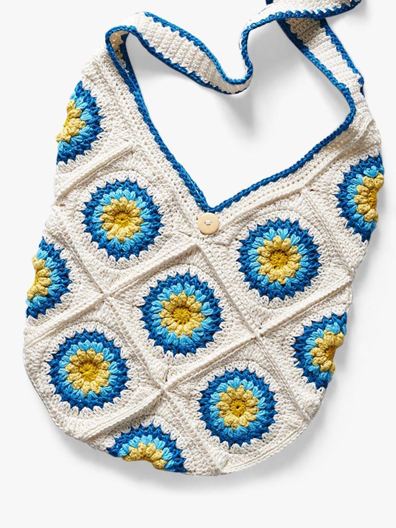 Search Press crochet book A Year of Granny Squares - British product