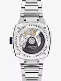 Alpina Alpiner Extreme Chronograph automatic watch navy dial steel bracelet, UK version