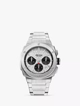 John Lewis Alpina Men's Alpiner Extreme Chronograph Automatic Watch, Silver- Buy online at McGrocer
