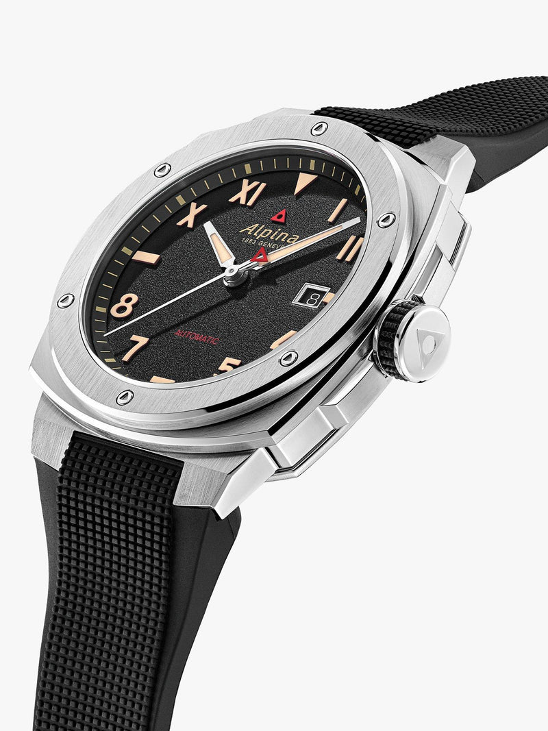 Alpina Alpiner Extreme automatic watch black dial 41mm, UK version