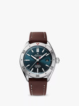 John Lewis Alpina Alpiner 4 Automatic Date Leather Strap Watch Brown 40mm- Buy online at McGrocer