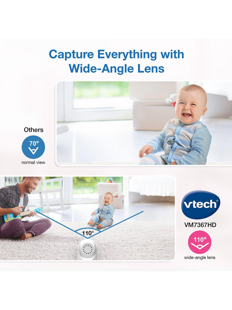 VTech VM7367HD video baby monitor (British brand)