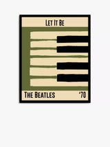 John Lewis John Lewis Dalston 606 The Beatles Let It Be Framed Print, 52 x 42cm- Buy online at McGrocer