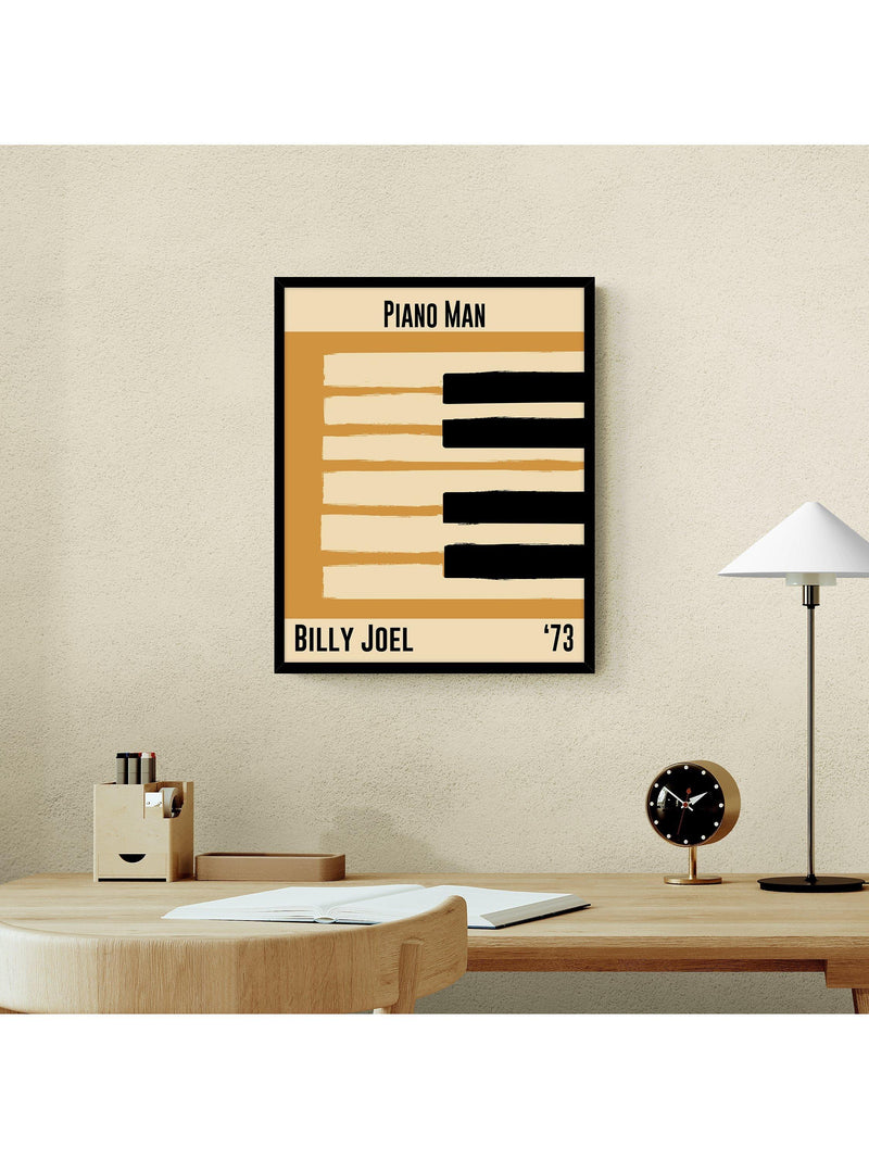 John Lewis Billy Joel framed print, 52 x 42cm, UK version