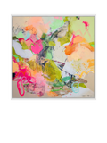 John Lewis framed canvas print 'Life is Beautiful' 106x106cm (British brand)