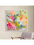 John Lewis framed canvas print 'Life is Beautiful' 106x106cm (British brand)