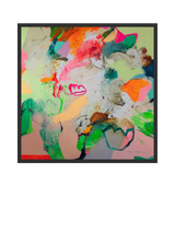 John Lewis John Lewis Natasha Barnes 'Little Bit Of Sunshine' Framed Canvas Print, 106 x 106cm, Multi- Buy online at McGrocer