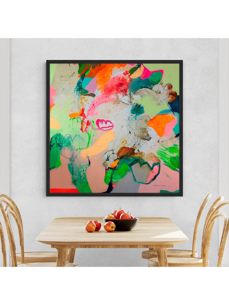 John Lewis Little Bit of Sunshine framed canvas print 106cm, UK version