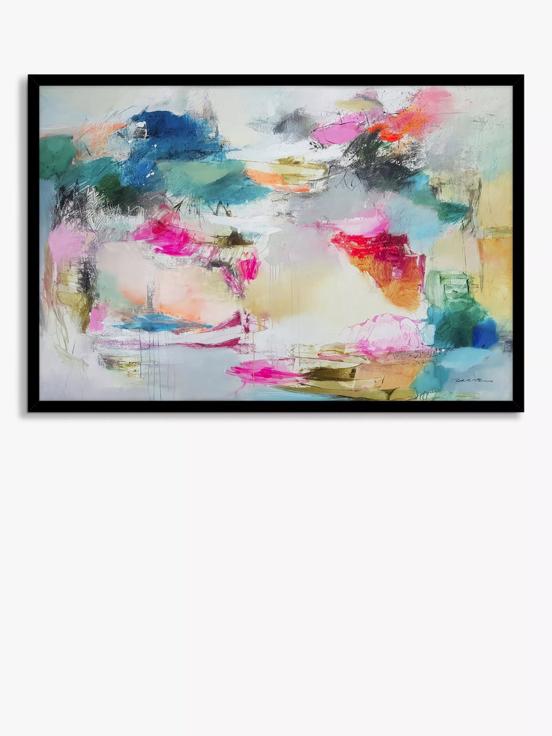 John Lewis framed print in Multi, 84.5 x 124.5cm, UK version