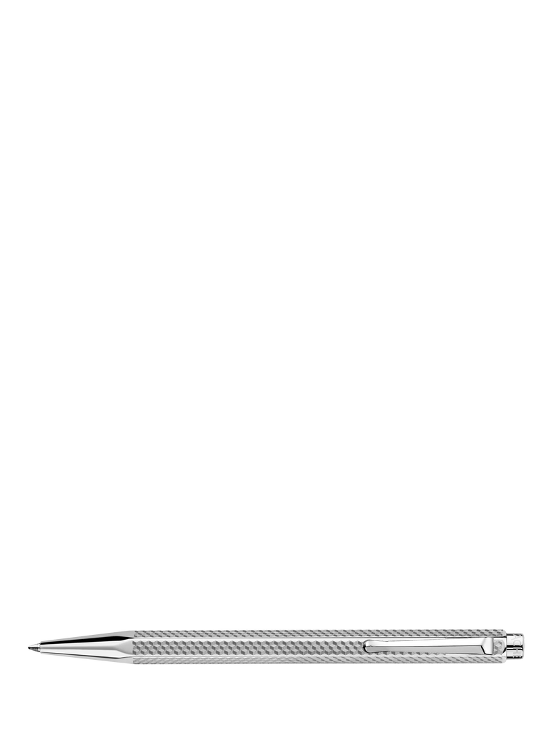 Caran d'Ache Ecridor Cubrik ballpoint pen platinum finish - British product