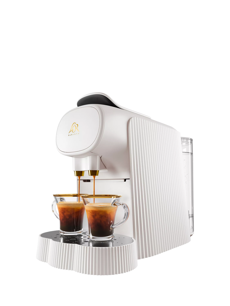Philips L'Or Alessi automatic coffee machine white, UK version