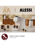 Philips L'Or Alessi automatic coffee machine white, UK version