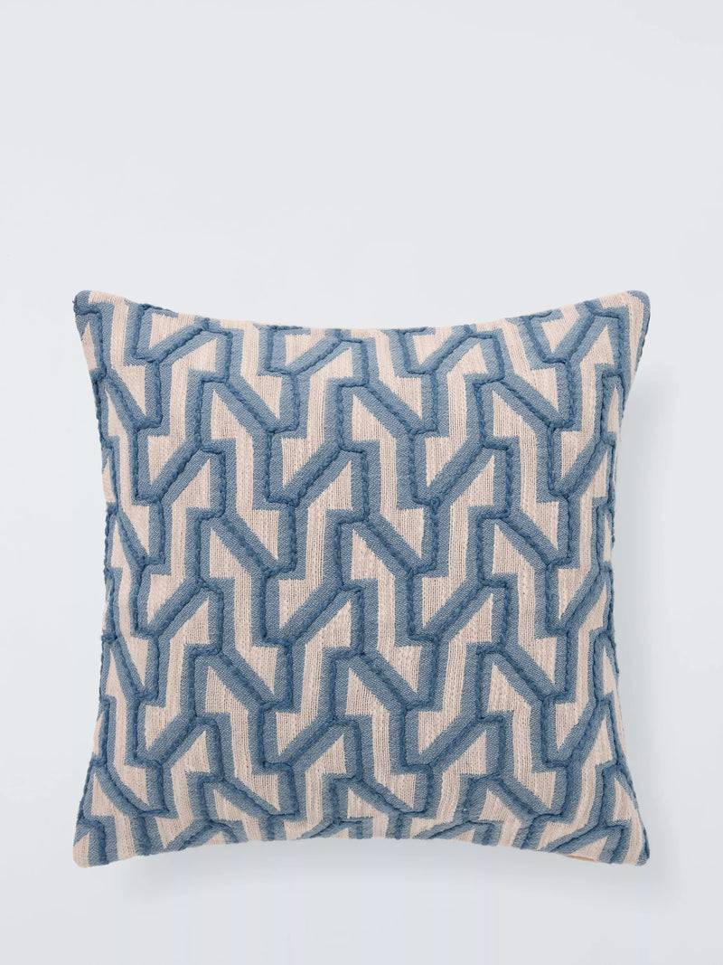 John Lewis Link Cushion Blue, UK version