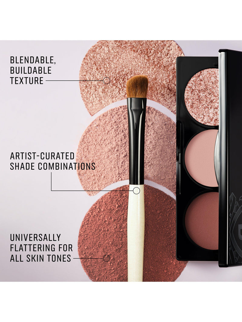 Bobbi Brown eyeshadow trio palette Everyday Greys - British product