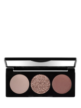 John Lewis Eyeshadow Trio Palette with Matte and Metallic Shades in Smokey Plum- Buy online at McGrocer