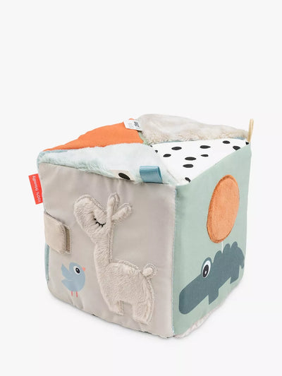 John Lewis Done by Deer Deer Friends Fold-Out Sensory Cube Baby Sensory Toy- Buy online at McGrocer
