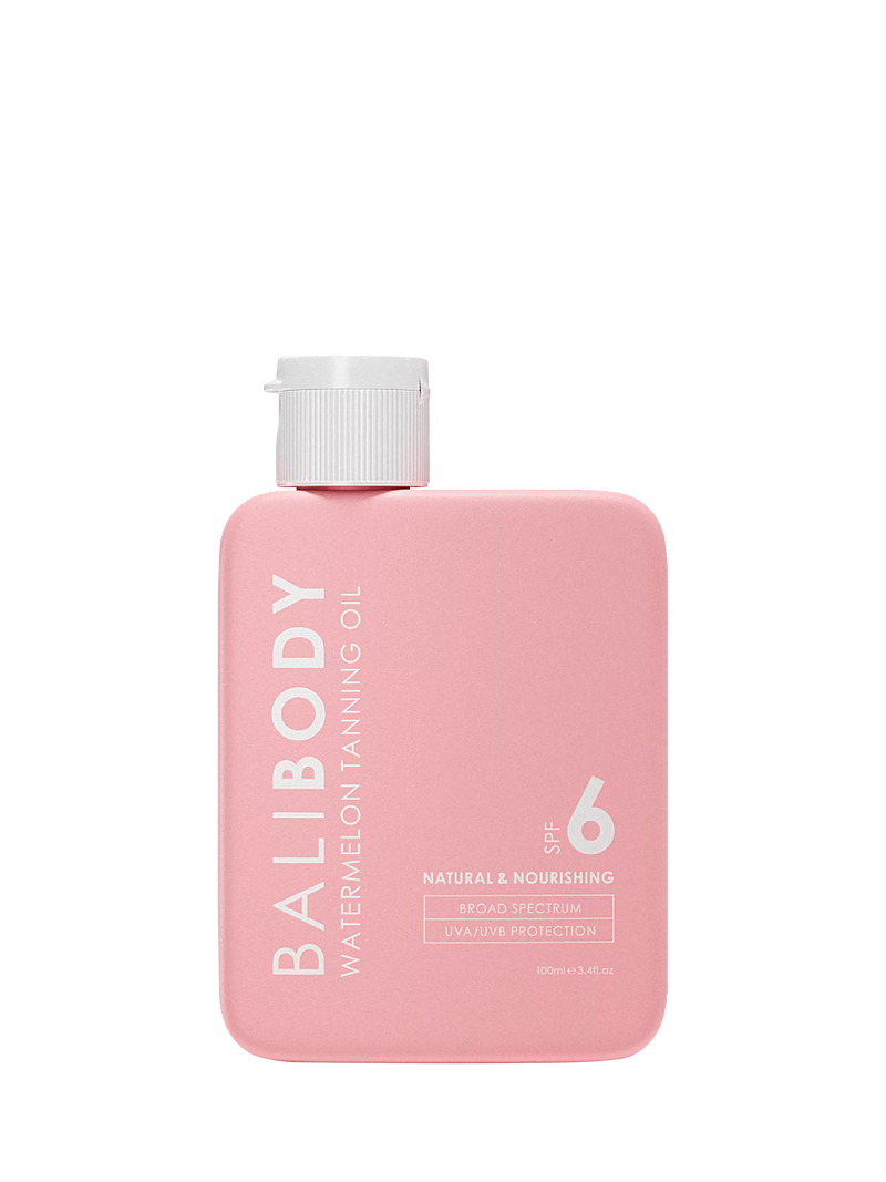 Bali Body Watermelon Tanning Oil SPF6 100ml (British brand)