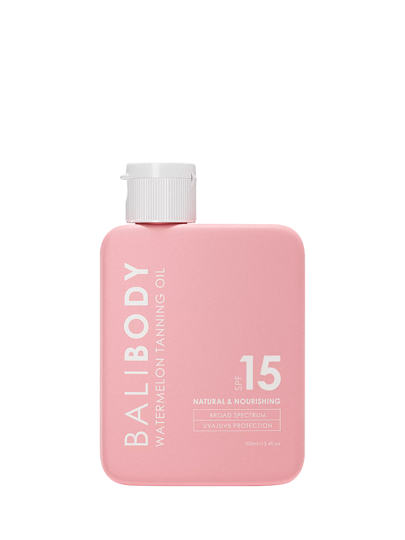 Bali Body Watermelon Tanning Oil SPF15 100ml - British product