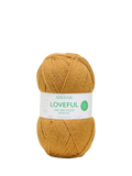 Sirdar Loveful Recyled Acrylic DK Knitting Yarn, Ochre