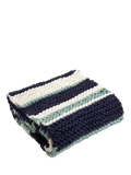 Wool Couture garter stripe scarf knitting kit (British brand)
