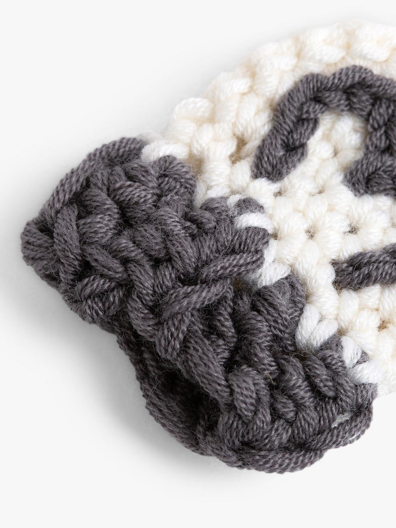 Wool Couture baby hat and mitts crochet kit, UK version