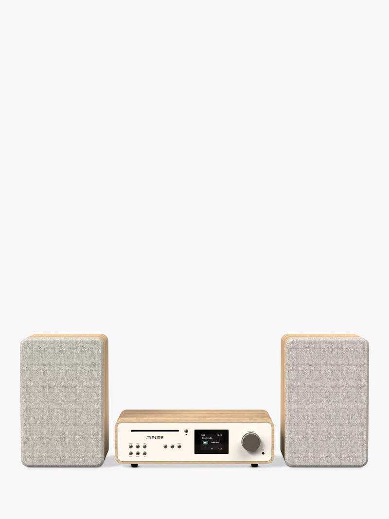 Pure classic stereo system with speakers, imported from the UK