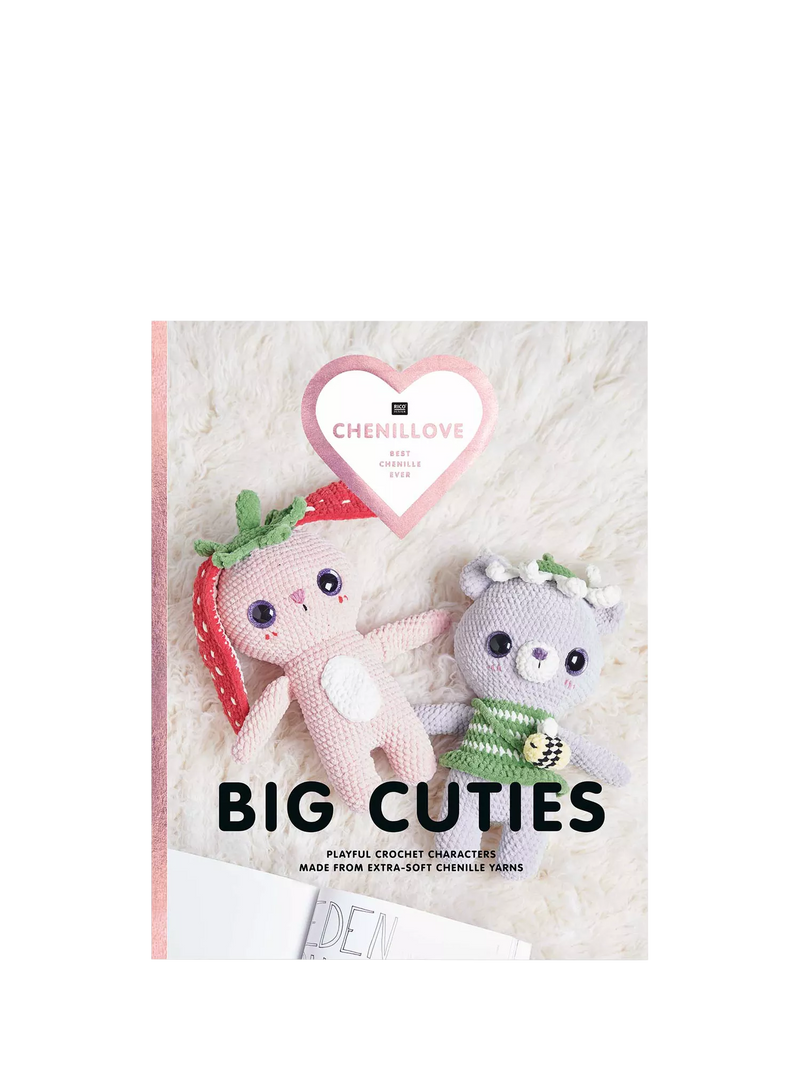 Rico Design crochet pattern book Chenillelove Big Cuties, imported from the UK