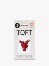 John Lewis TOFT Mini Jordan Lobster Crochet Kit- Buy online at McGrocer