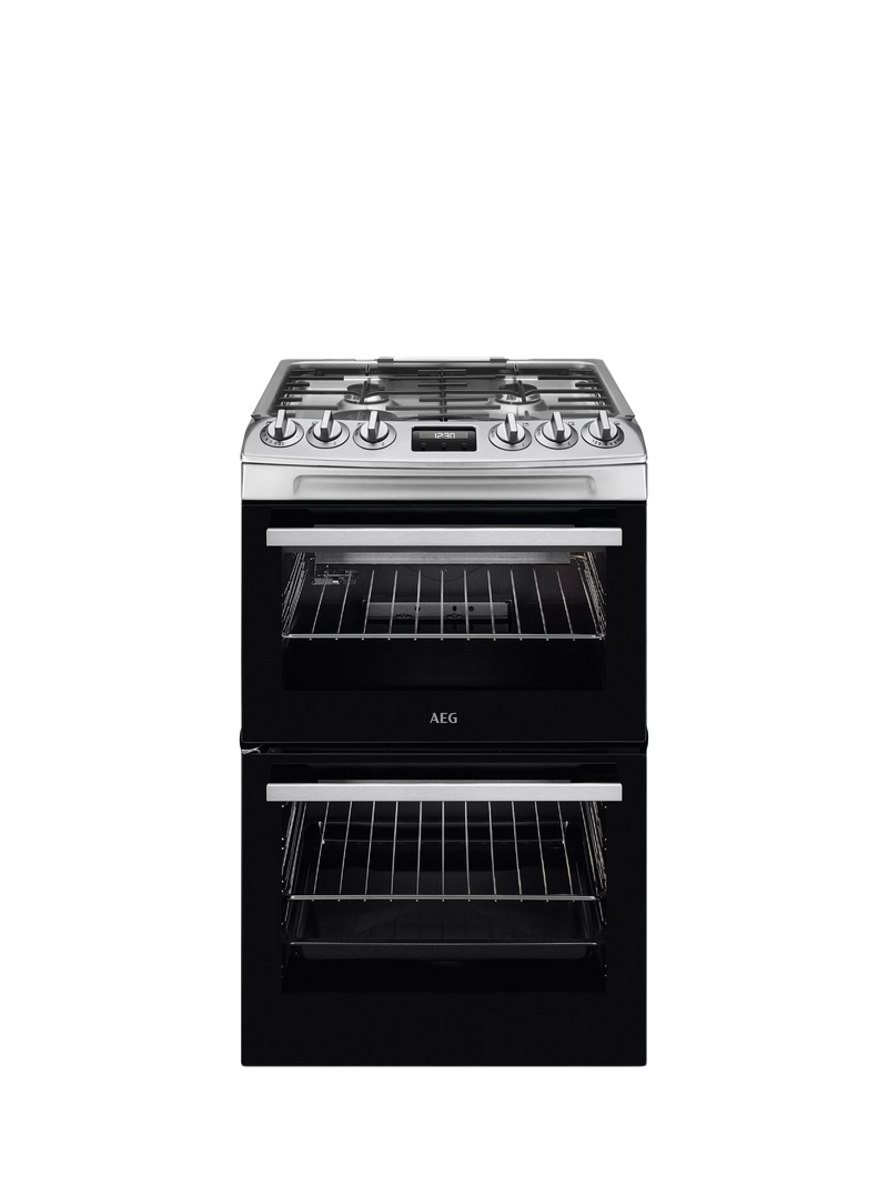 AEG freestanding gas cooker stainless steel CGX1130ACM, imported from the UK