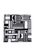 Etta Loves X Walala Studio Extra Large Muslin Square, Mono - McGrocer