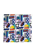 Etta Loves X Walala Studio Extra Large Shapes Muslin Square, Multi - McGrocer