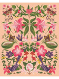 RHS paint by numbers kit floral kaleidoscope, UK version