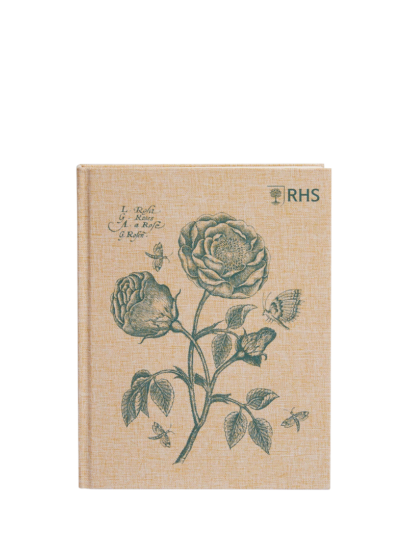 RHS sketchbook rose design A5 (British brand)
