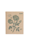 RHS sketchbook rose design A5 (British brand)