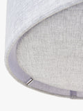 John Lewis grey linen ceiling light, UK version