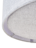 John Lewis grey linen ceiling light, UK version