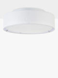 John Lewis linen flush ceiling light white 32.5cm - British product