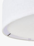John Lewis linen flush ceiling light white 32.5cm - British product