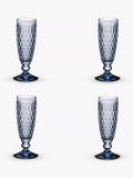 Villeroy & Boch Champagnerflöten Set für 4 Stück, importiert aus dem Vereinigten Königreich