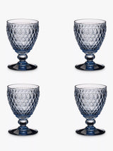 John Lewis Villeroy & Boch Boston Stemmed Water Glass Set of 4 250ml- Buy online at McGrocer