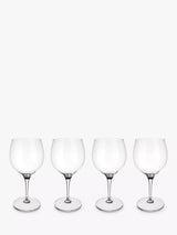 John Lewis Villeroy & Boch Maxima Burgundy Red Wine Goblet Glasses, Set of 4, 200ml- Buy online at McGrocer