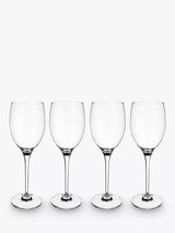 John Lewis Villeroy & Boch Maxima Crystal White Wine Glasses, Set of 4, 120ml- Buy online at McGrocer