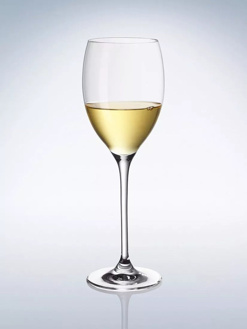 Villeroy & Boch Maxima white wine glass set 120ml, imported from the UK