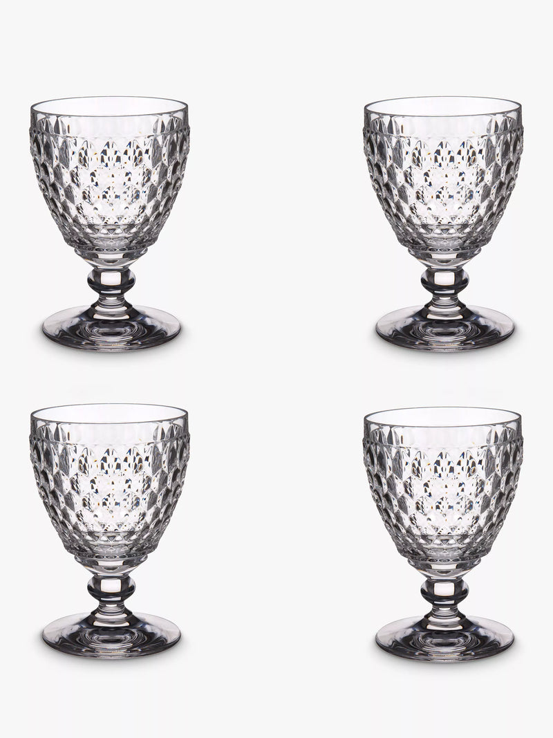 Villeroy & Boch Boston Stemmed Water Glass Set of 4 250ml
