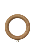 John Lewis Wooden Curtain Rings 35mm Pack of 6