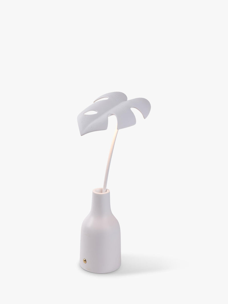 Seletti Delicio leaf table lamp white, imported from the UK