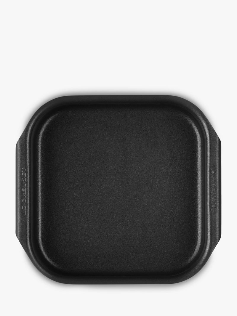 Le Creuset hard anodised aluminium non-stick square roasting tin 22cm, UK version