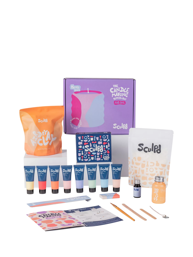 Sculpdt Paint and Candle Making Kit (British brand)